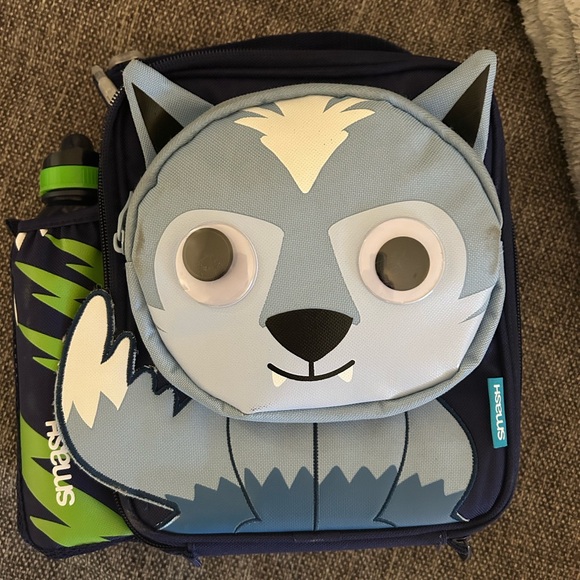 Smash Other - Smash Wolf Lunch Bag with Water Bottle
